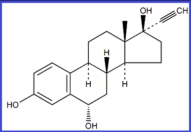 Ethinylestradiol EP Impurity E / 6α-Hydroxy-ethinylestradiol